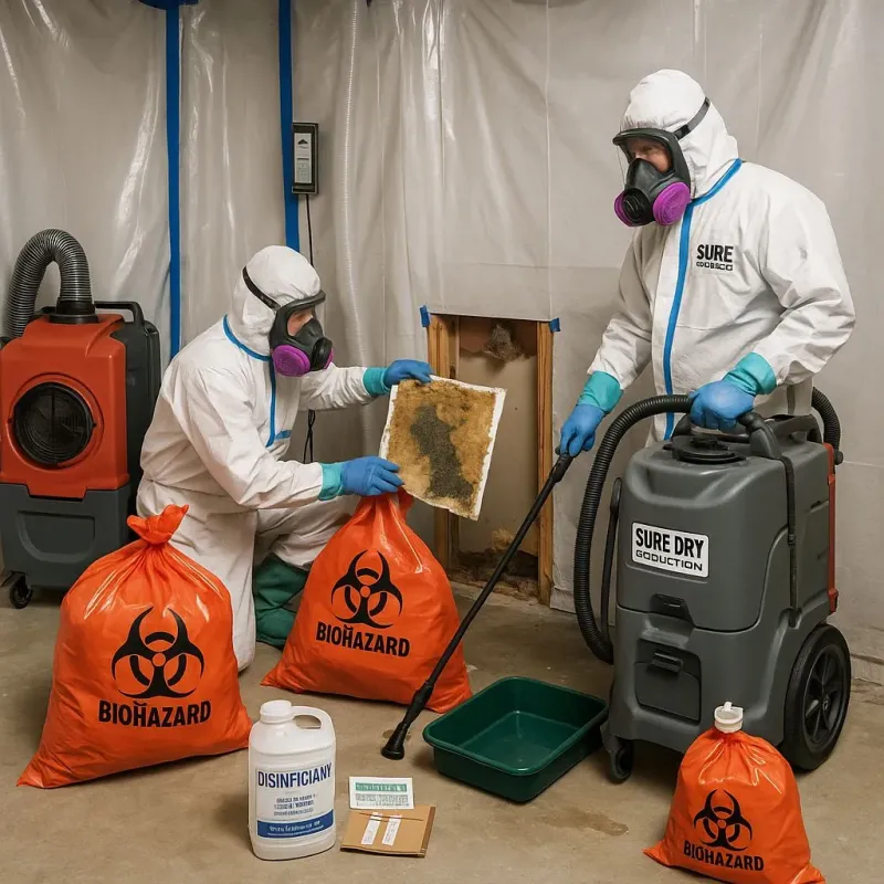 Contaminated Water Handling Protocols process in Kronenwetter, WI